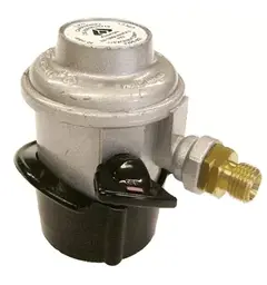 Regulator Kosan click-on - G1/4LH 30mbar Click-on regulator for Husholdningsflask