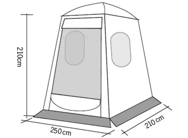 Reimo hekktelt Upgrade Dome Premium | Caravan.no