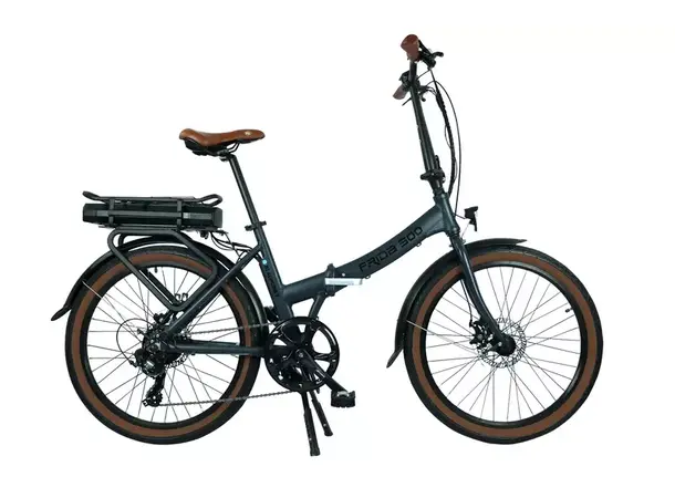 Sammenleggbar City EL-sykkel Frida 500 24'' hjulstørrelse 