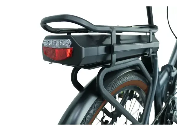 Sammenleggbar City EL-sykkel Frida 500 24'' hjulstørrelse 