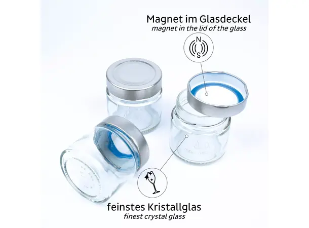 Silwy krydderglass Black&Classy 125 ml | Caravan.no