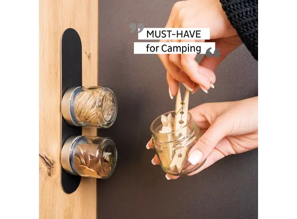 Silwy krydderglass Black&Classy 125 ml | Caravan.no