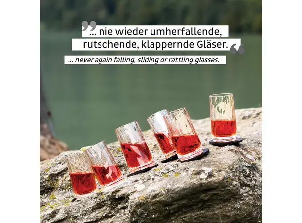 Silwy magnetisk shotglass 40 ml – Sett på 2 stk | Caravan.no