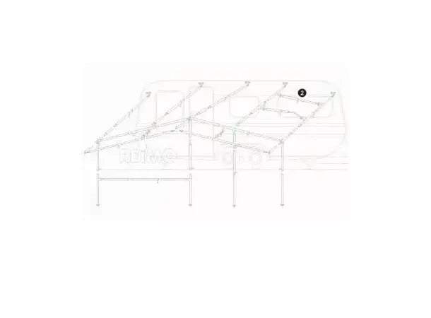 Spennstang Ø22/19 mm i stål 80-120 cm 