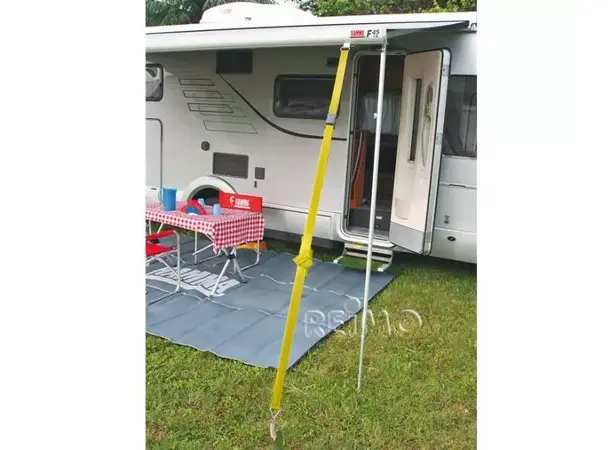 Stormfestesett for markiser 2x3 m gul | Caravan.no