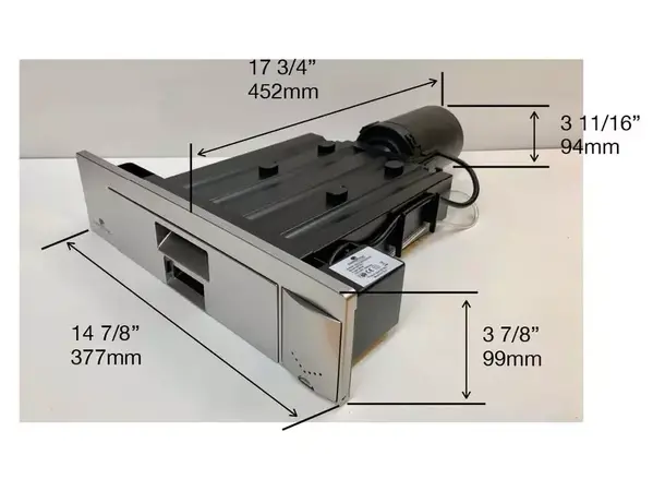 Sweepovac sentralstøvsuger 650W 