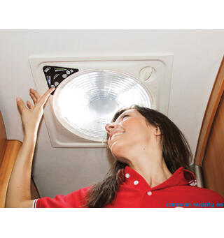 Takluke Fiamma Turbo Vent Premium Crystal, 40x40 cm