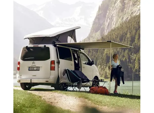 Thule markise 3200 250 cm Sølv / Uni Grey 
