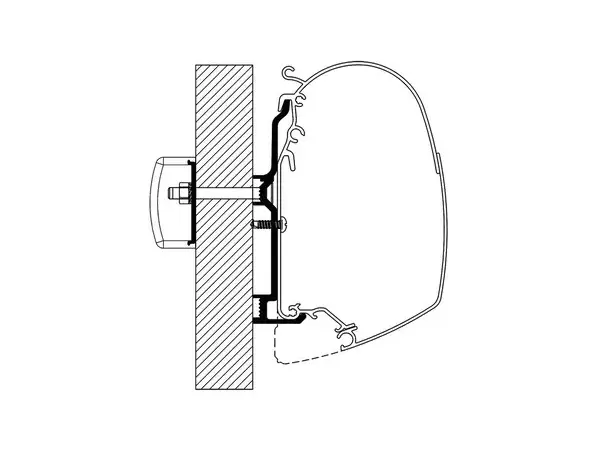 Thule markiseadapter til Bürster – Fra 2017 | Caravan.no