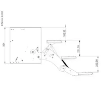 Trappetrinn 3-trinn 530 mm motor høyre For store bobiler
