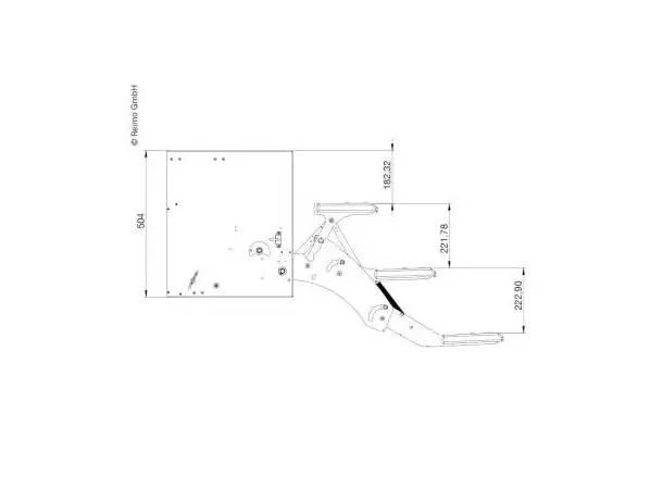 Trappetrinn 3-trinn 530 mm motor høyre | Caravan.no