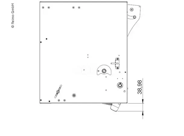 Trappetrinn 3-trinn 530 mm motor høyre | Caravan.no