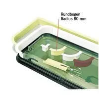 Vindusdekkprofil buet radius 80 mm 