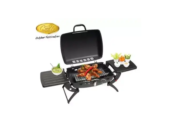 Camp4 Malibu bærbar gassgrill 30 mbar | Caravan.no