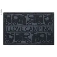 Dørmatte ''I Love Camping'' 40x60 cm Kera