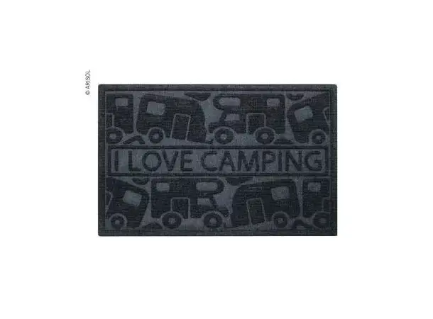 Dørmatte ''I Love Camping'' 40x60 cm Kera 