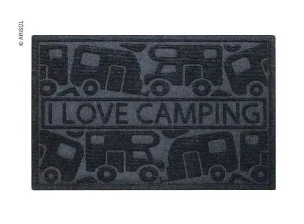 Dørmatte ''I Love Camping'' 40x60 cm Kera 
