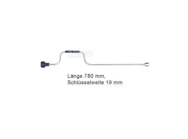 Håndsveiv 760 mm 19mm | Caravan.no