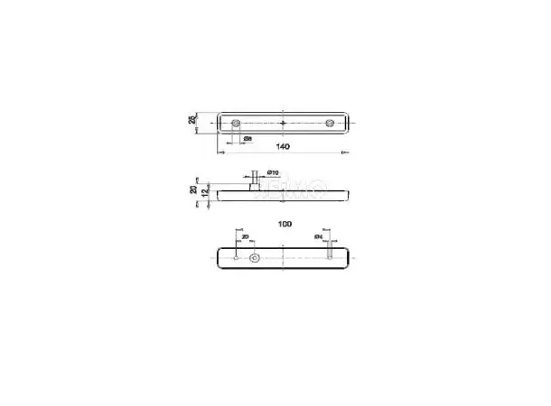 Jokon LED-sidemarkeringslys gul | Caravan.no