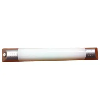 Lampe Alpha 2x8W sølvgrå