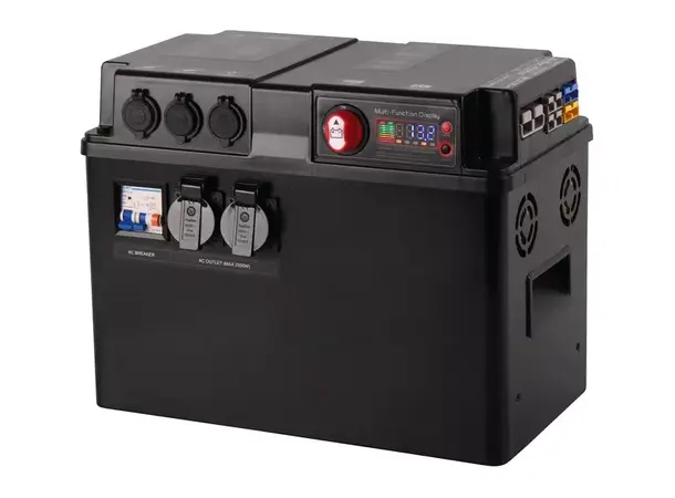 LiFePO4 PowerStation 2500W / 120Ah 