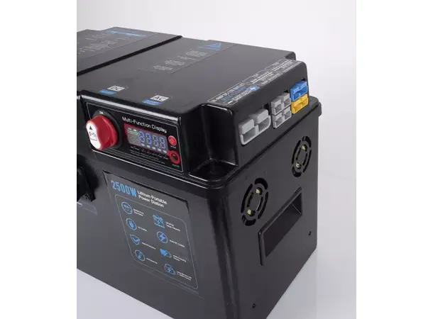 LiFePO4 PowerStation 2500W / 120Ah 
