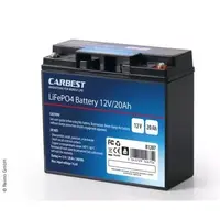 Lithium-jern-fosfat batteri LiFePo4 20Ah 