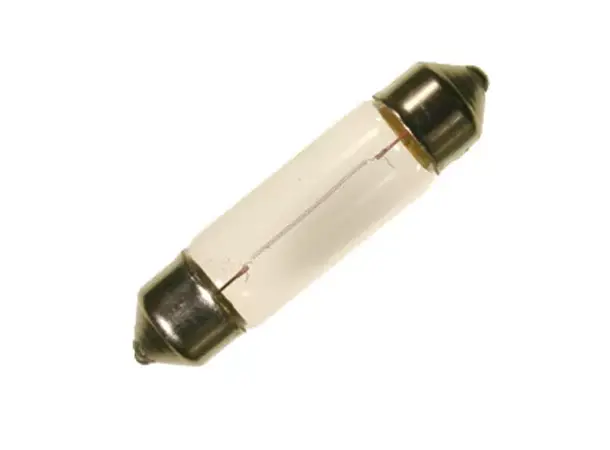 Lyspære Sofitt 39mm S8,5 10W 12V klar 