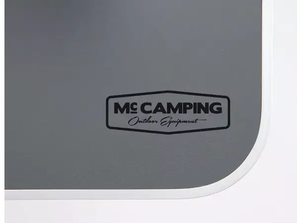 Mc Camping campingbord Jesper 80x60 cm Mørkegrå