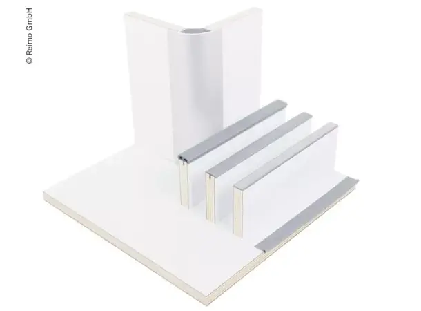 Møbelplate 15 mm hvit høyglans – 60x120 cm | Caravan.no