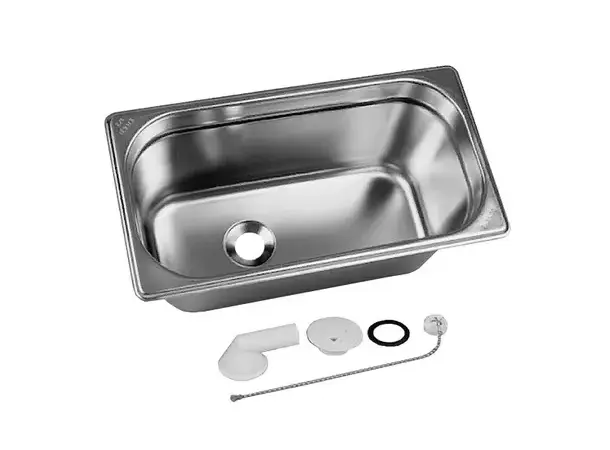 Oppvaskkum rustfritt stål 325x176 mm | Caravan.no