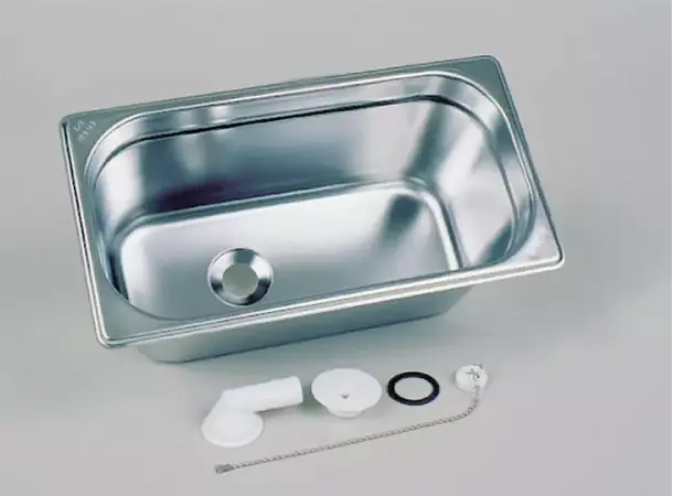 Oppvaskkum rustfritt stål 325x176 mm | Caravan.no