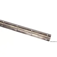 Pianobeslag for 16 mm plater Nirosta 1,75 m