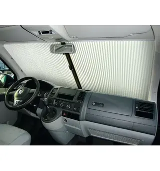 REMIfront frontruteskygge grå VW T5/T6 fra 2009