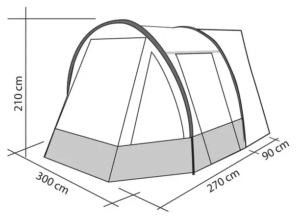 Re-Tent fortelt Tour Easy | Caravan.no