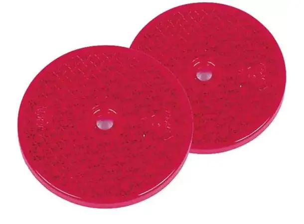 Reflektor rund 2 stk 