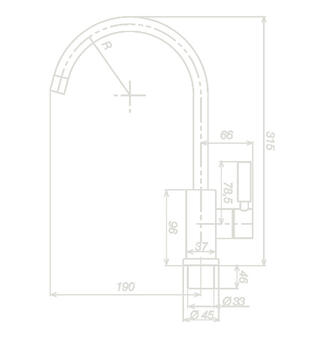 Reich blandebatteri Trend S Med bryter