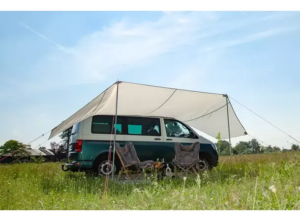 Reimo solseil Mauritius M – PVC-sluse: 200 cm | Caravan.no