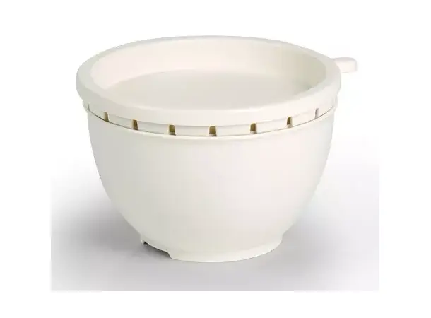 Salatmaker 3 deler hvit – 194x176x114 mm | Caravan.no