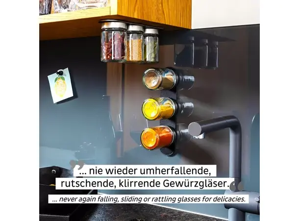 Silwy krydderglass Black&Classy 192 ml | Caravan.no