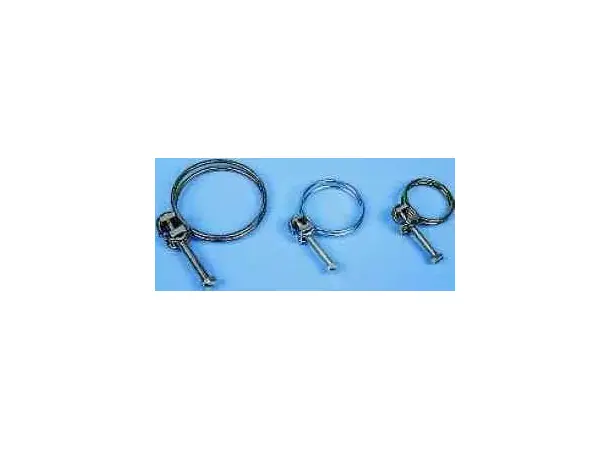 Slangeklemme for spiralslange 25 mm 5 5 stk 