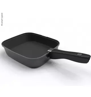 Smartspace stekepanne grå Sett med 3 deler