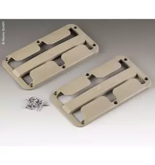 Stettglassholder beige/grå Sett med 2 stk