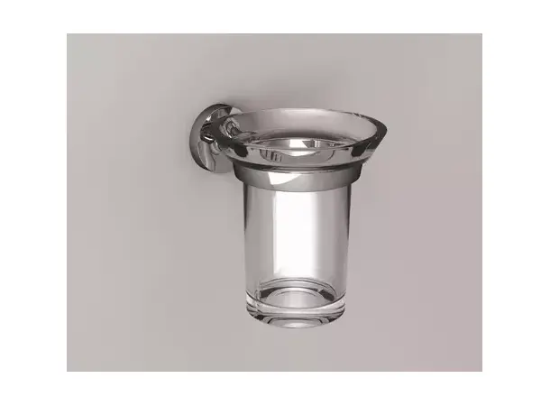 Tannbørsteholder i rustfritt stål | Caravan.no