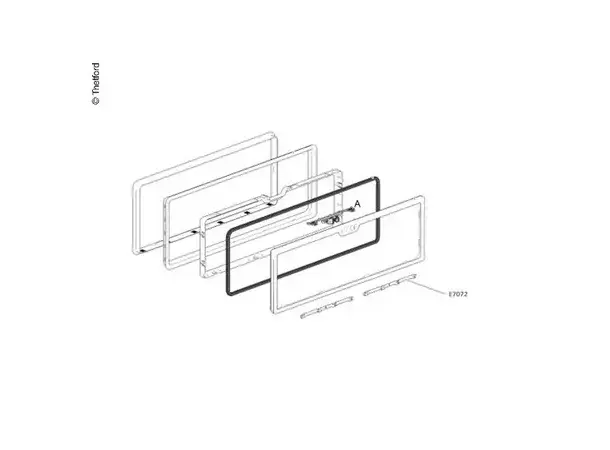 Thetford hengselpinner til serviceluke | Caravan.no