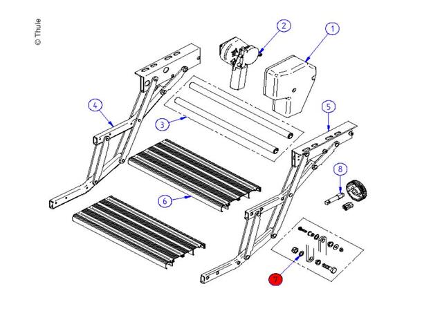 Thule Repair Kit Double Step 
