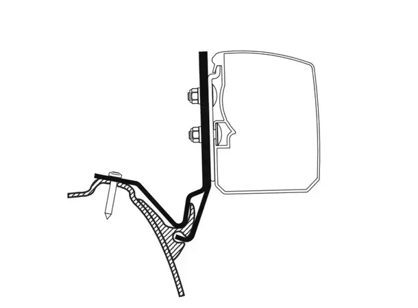 Thule adapter til 3200 Westfalia Kepler One/Five/Six 
