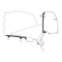 Thule adapter til 4200 Mercedes Vito/V-klasse med sovetak