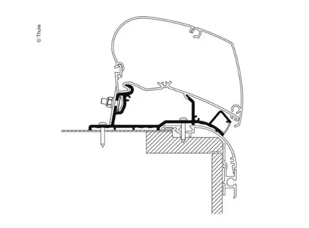 Thule markiseadapter 500 cm | Caravan.no