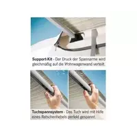 Thule posemarkise 1200 425 cm Saphir blue / Hvit